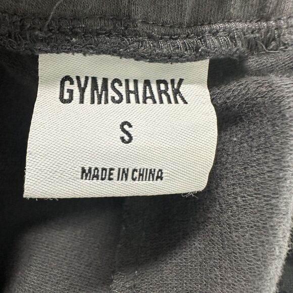 Gymshark Womens Joggers Pull On Size Small Black Athleisure Pants Zipper Side He - Picture 8 of 12